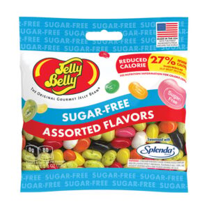 Jelly Belly Sugar Free Assorted 2.8oz Peg Bag 12ct